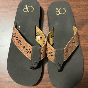 OP brand new flip flops